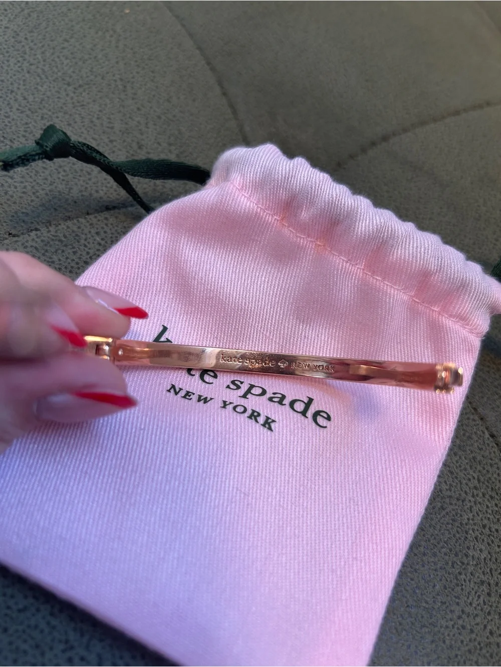 kate spade Rose Gold Elephant Link Bracelet